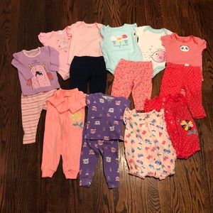 6 Months Baby Girl Basics Bundle